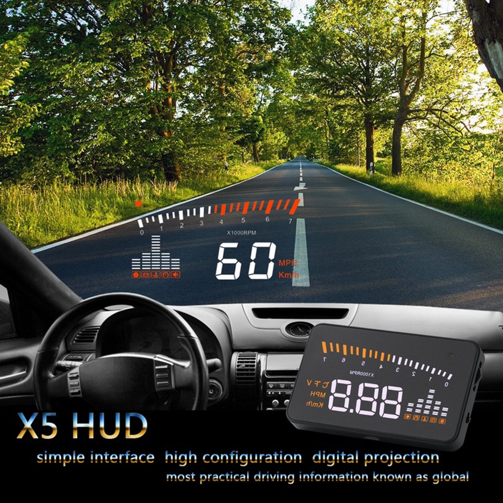 X5 OBD2 ڵ HUD   ÷, ڵ ӵ      ÷ ڵ  ׼